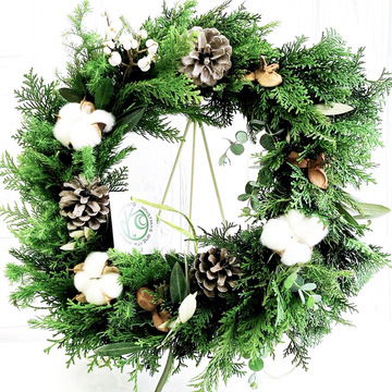 今年は自分好みの
クリスマスリース